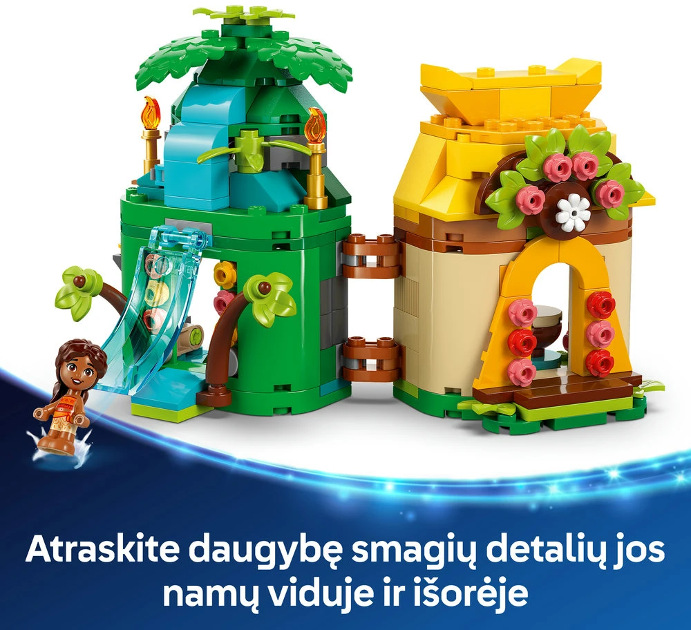 LEGO® Disney Princess Moanos pramogos saloje (43260)