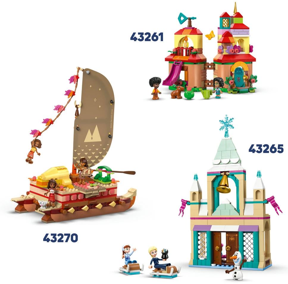 LEGO® Disney Princess Moanos pramogos saloje (43260)