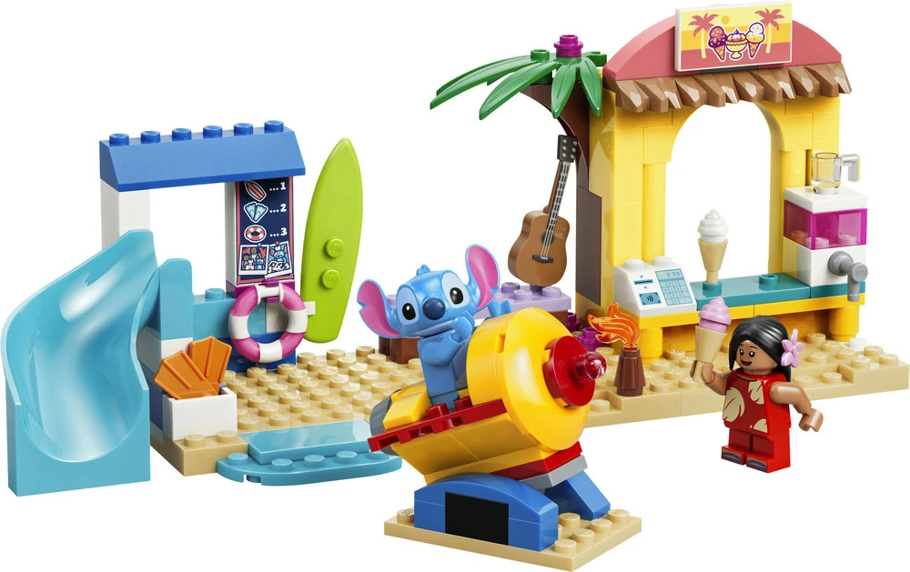 LEGO® ǀ Disney Paplūdimio pramogos su Lilo ir Stiču 43280