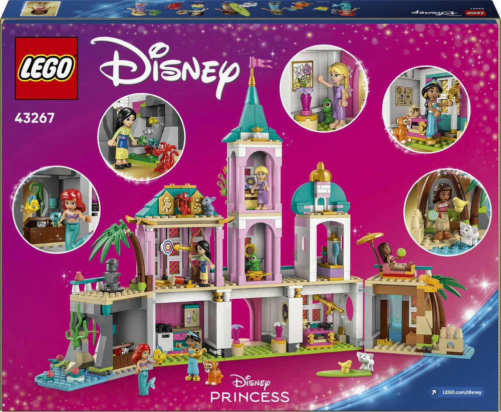 LEGO® ǀ Disney Princesės pilis ir karališkieji augintiniai 43267