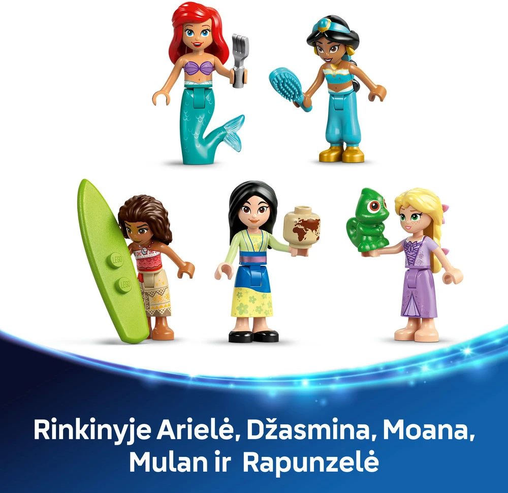 LEGO® ǀ Disney Princesės pilis ir karališkieji augintiniai 43267