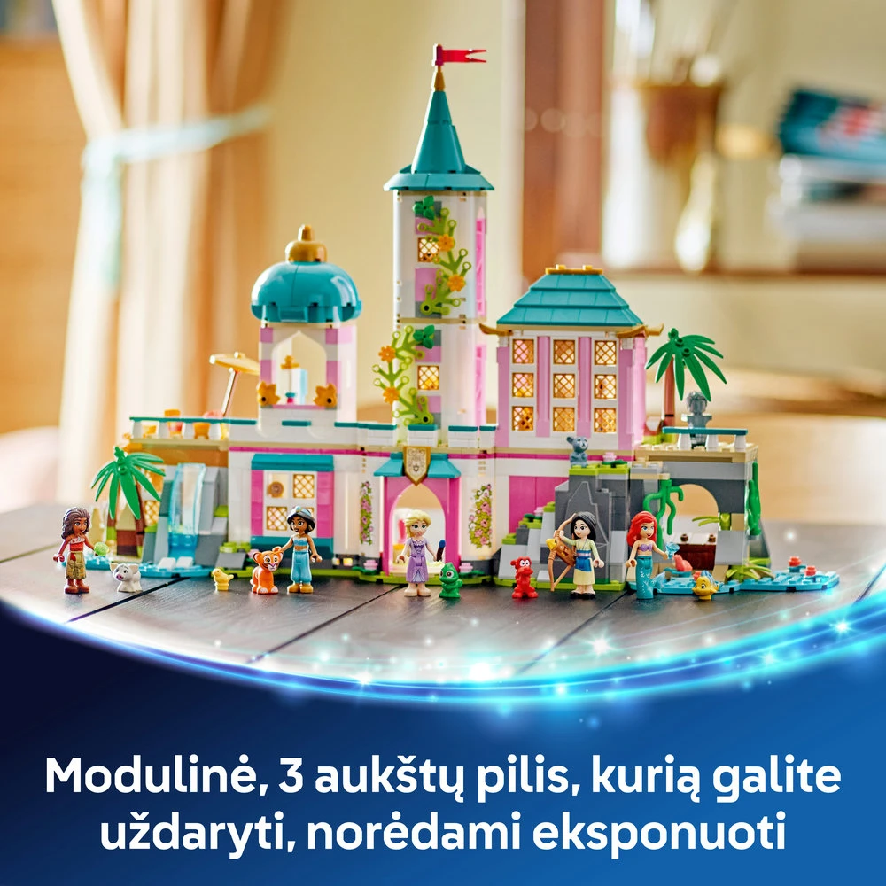 LEGO® ǀ Disney Princesės pilis ir karališkieji augintiniai 43267