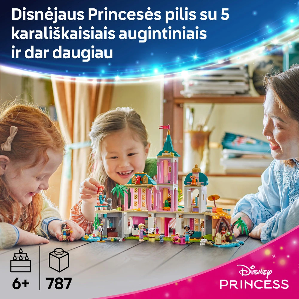 LEGO® ǀ Disney Princesės pilis ir karališkieji augintiniai 43267