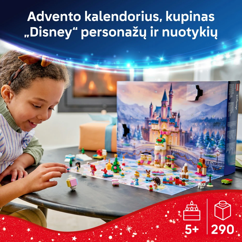 LEGO® ǀ Disney Princess 2026 metų advento kalendorius 43298