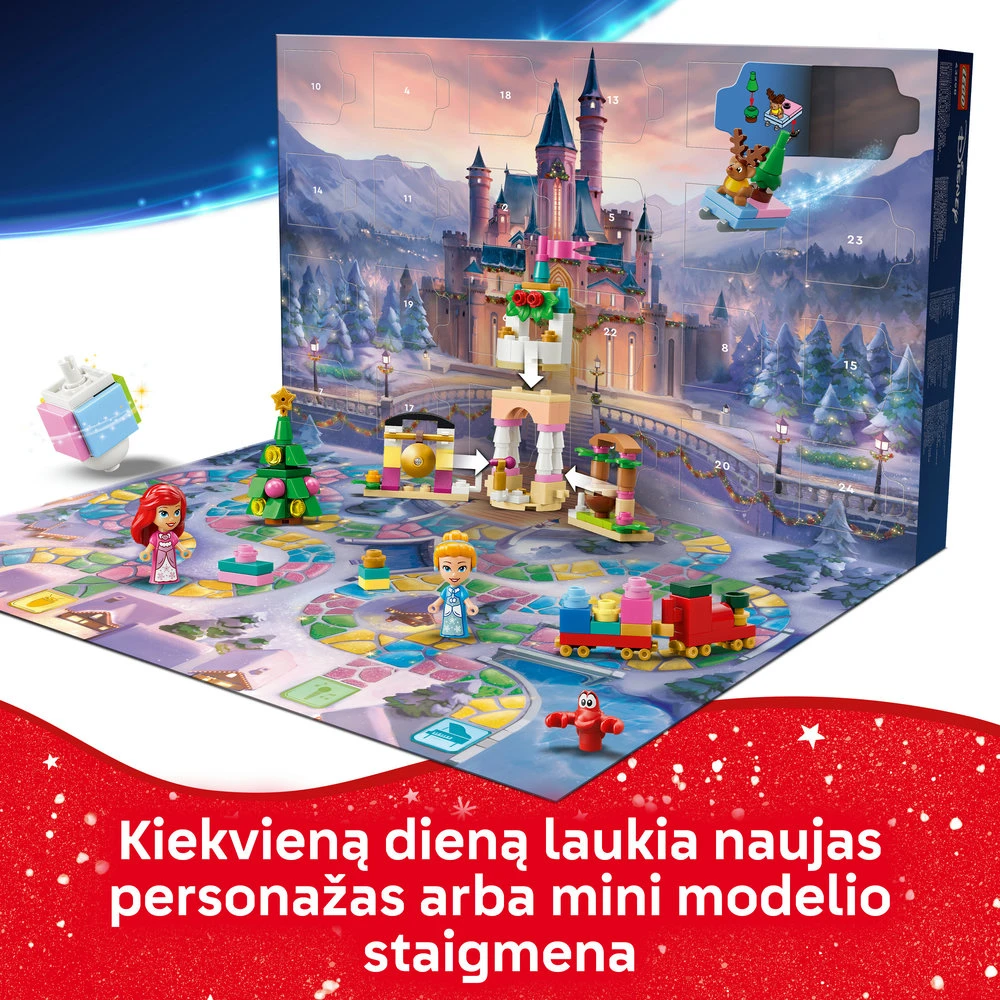 LEGO® ǀ Disney Princess 2026 metų advento kalendorius 43298