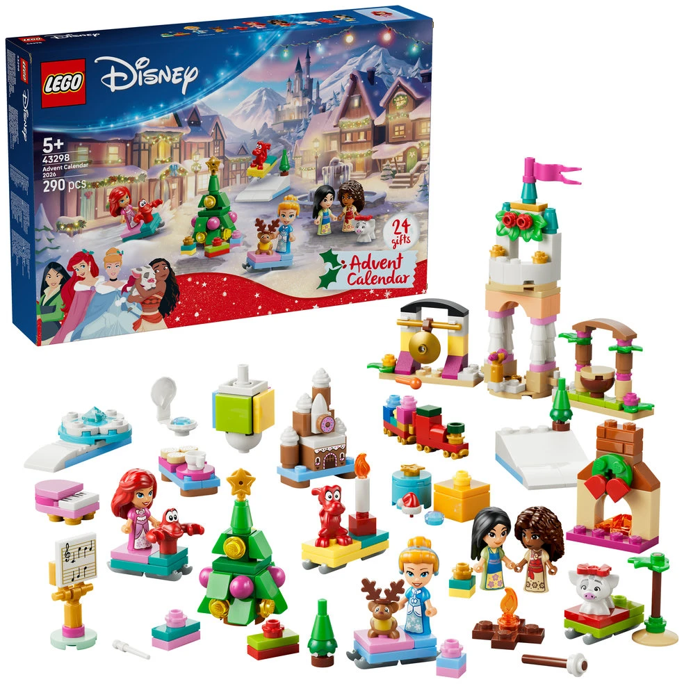 LEGO® ǀ Disney Princess 2026 metų advento kalendorius 43298