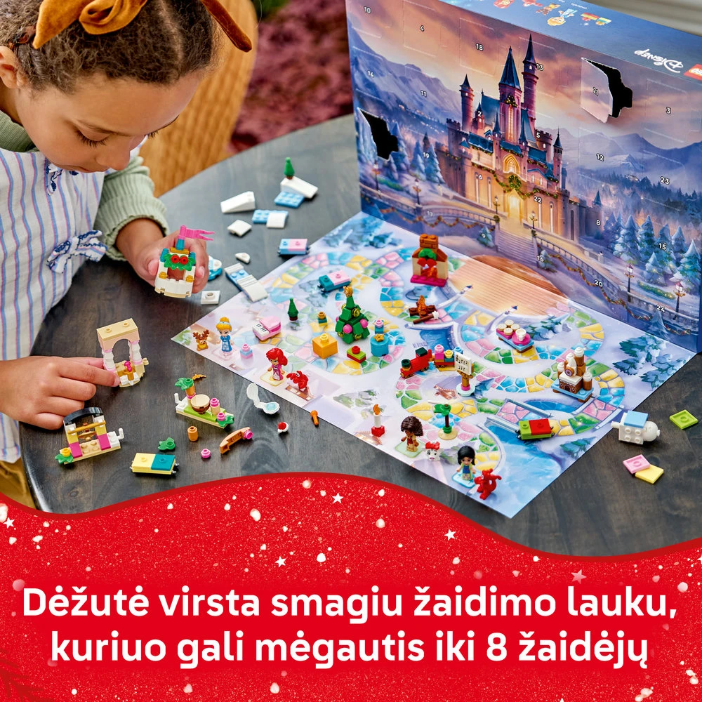 LEGO® ǀ Disney Princess 2026 metų advento kalendorius 43298
