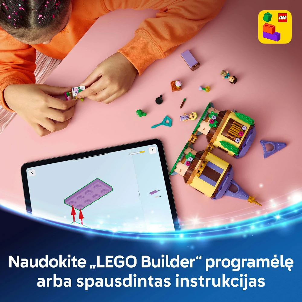 LEGO® ǀ Disney Princess Auksaplaukės minibokštas 43294