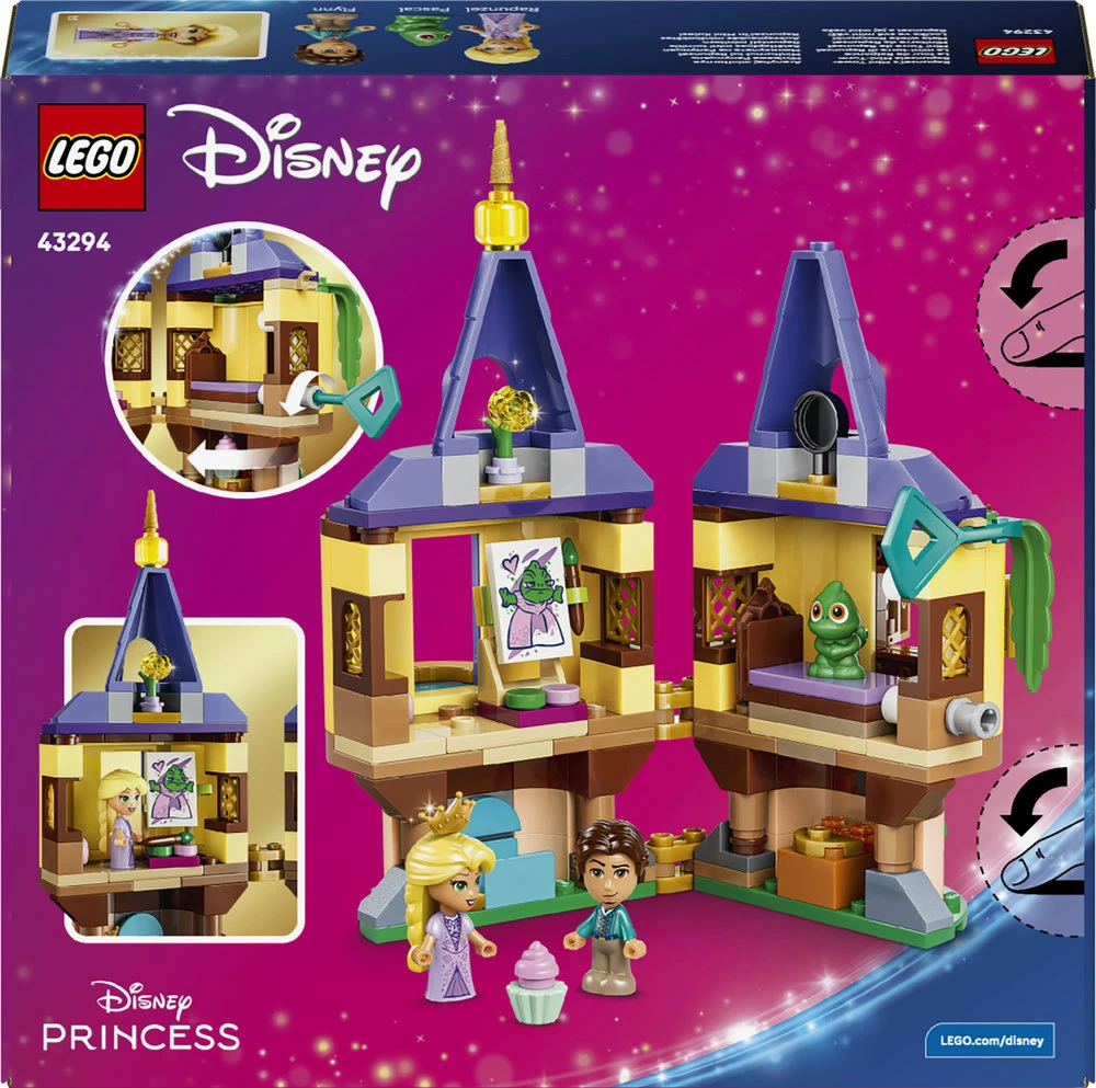 LEGO® ǀ Disney Princess Auksaplaukės minibokštas 43294