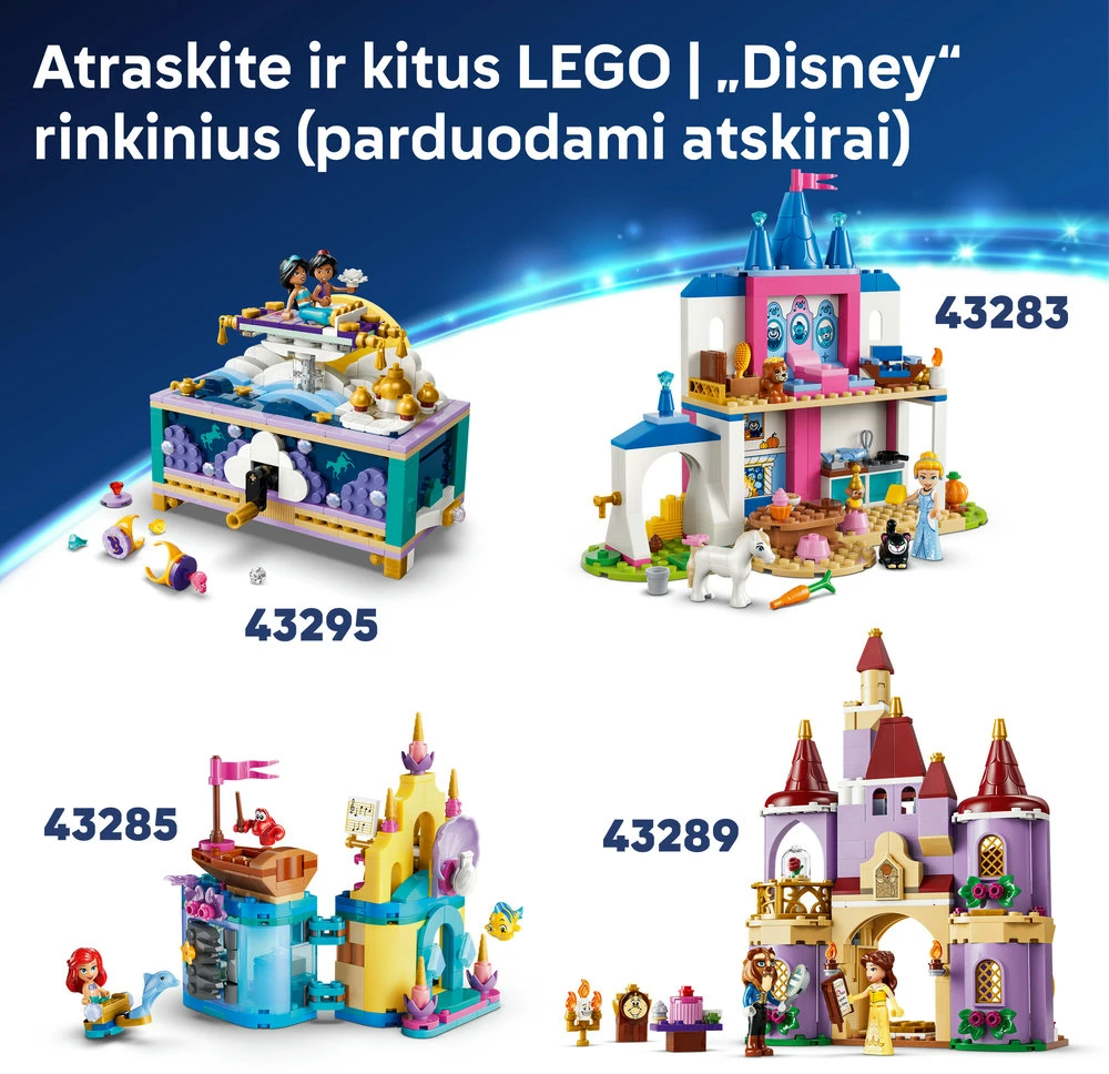 LEGO® ǀ Disney Princess Auksaplaukės minibokštas 43294