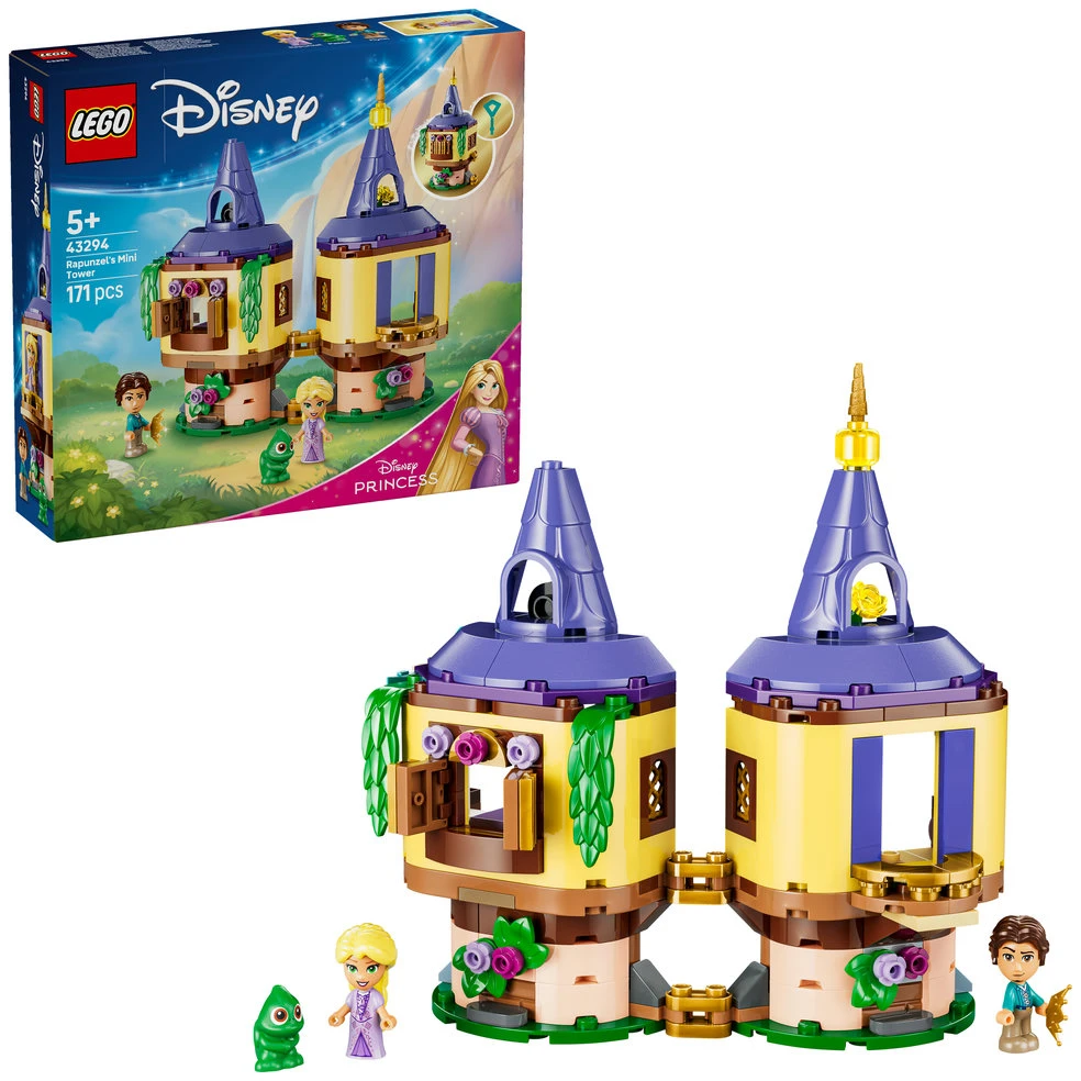 LEGO® ǀ Disney Princess Auksaplaukės minibokštas 43294