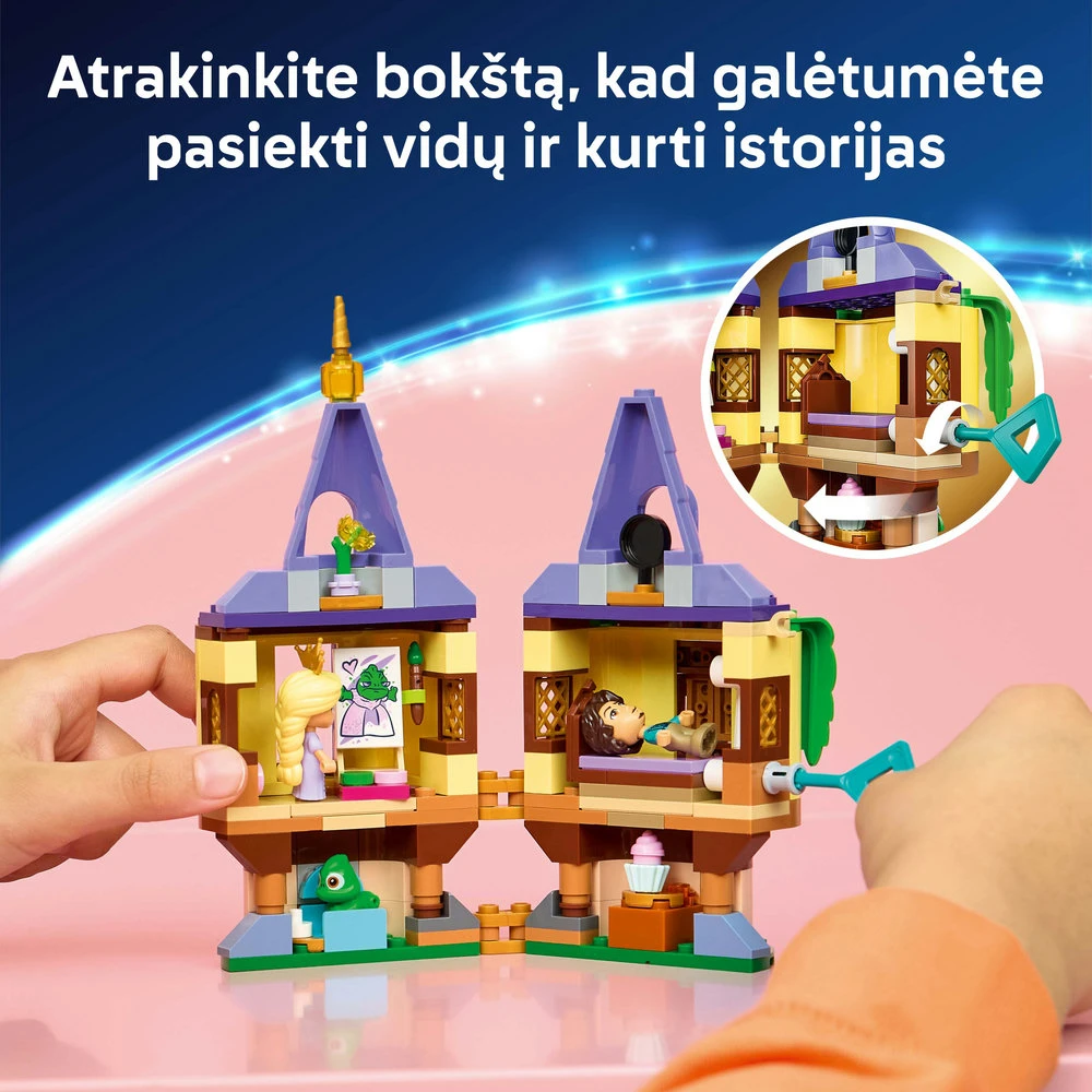 LEGO® ǀ Disney Princess Auksaplaukės minibokštas 43294