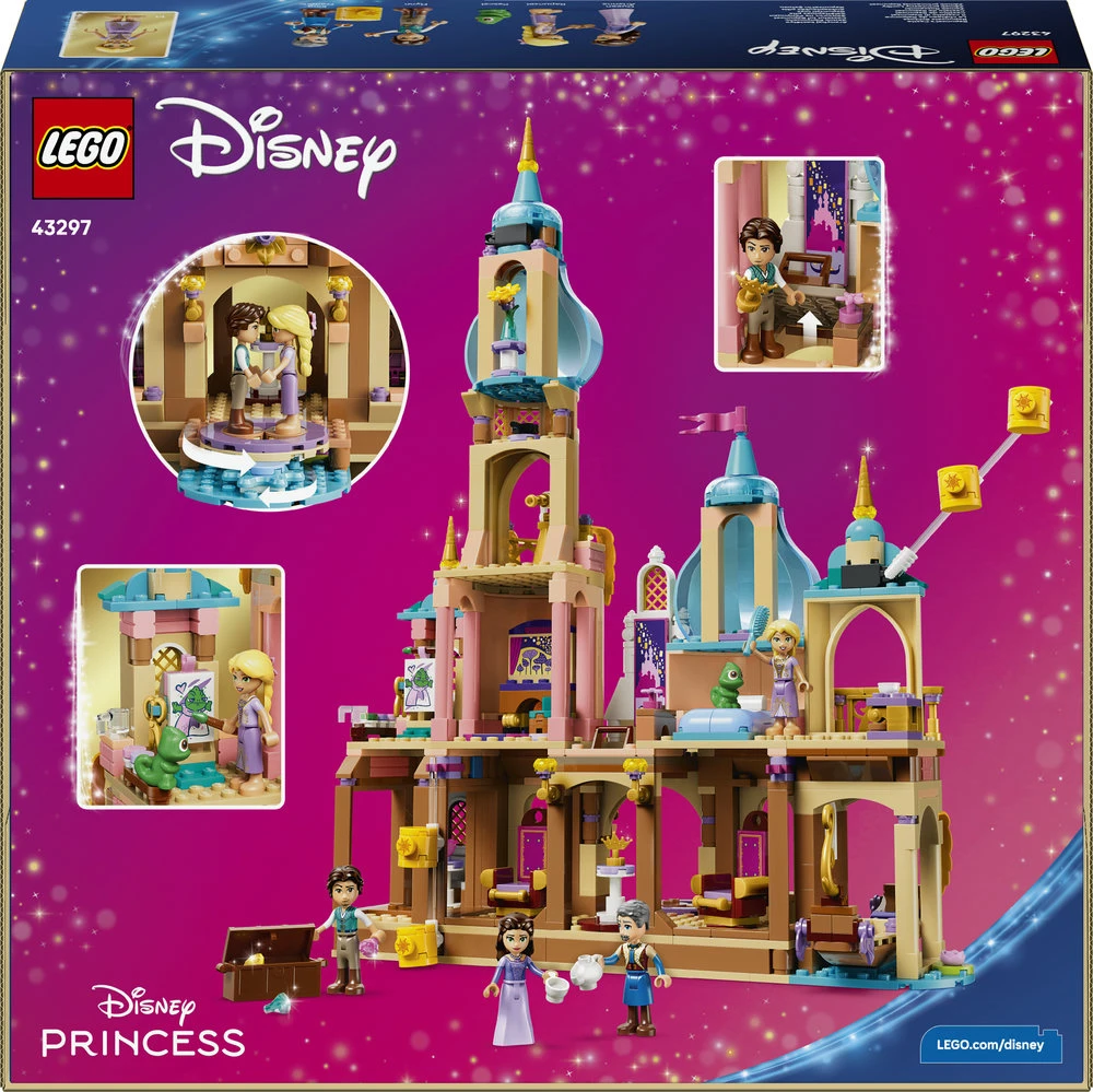 LEGO® ǀ Disney Princess Auksaplaukės pilis Rinkinys 43297