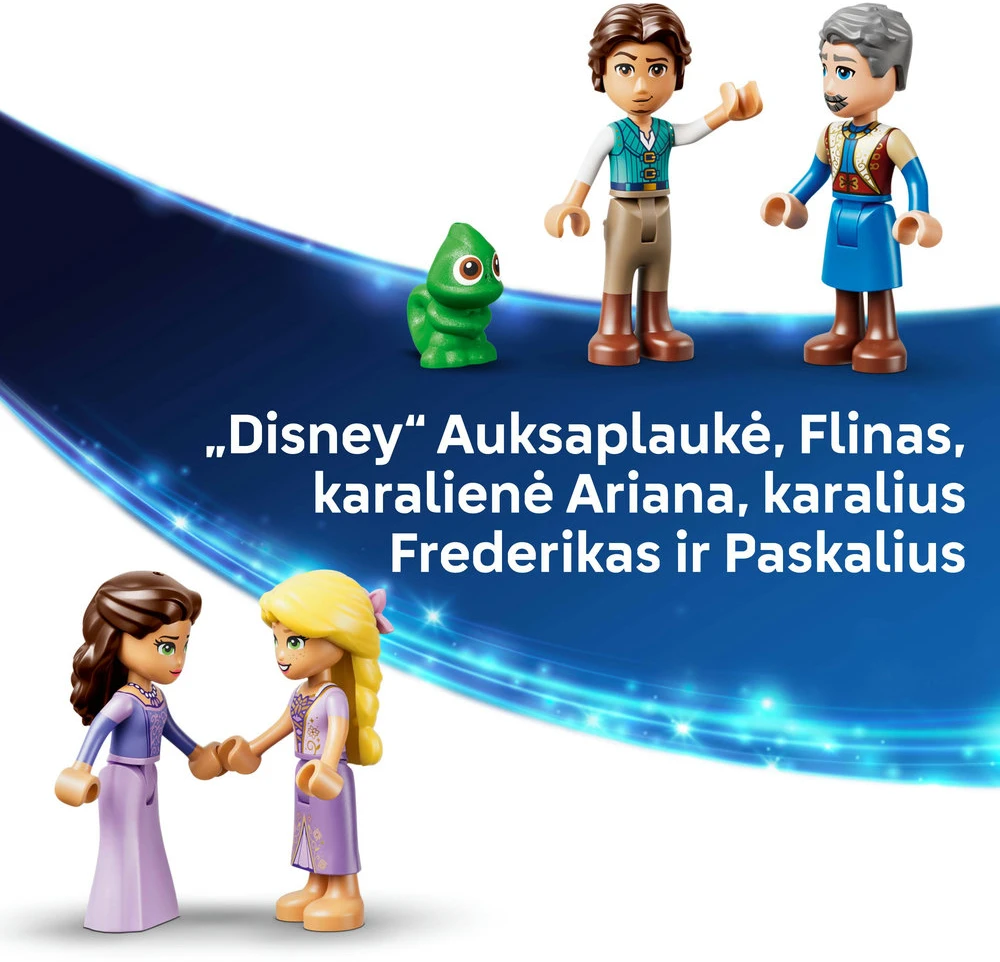 LEGO® ǀ Disney Princess Auksaplaukės pilis Rinkinys 43297