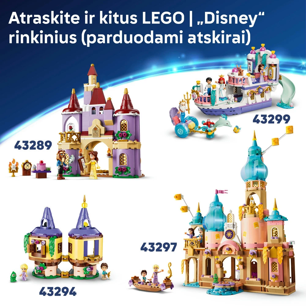 LEGO® ǀ Disney Princess Džasminos papuošalų dėžutė 43295