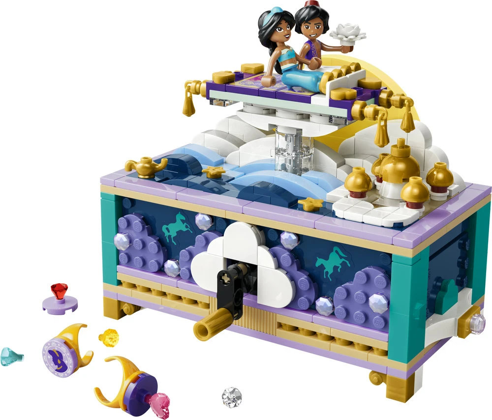 LEGO® ǀ Disney Princess Džasminos papuošalų dėžutė 43295