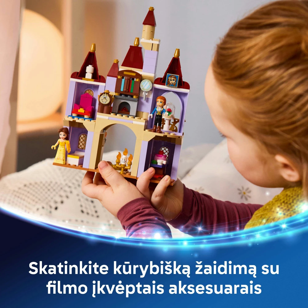 LEGO® ǀ Disney Princess Gražuolės ir Pabaisos užburtoji pilis 43289