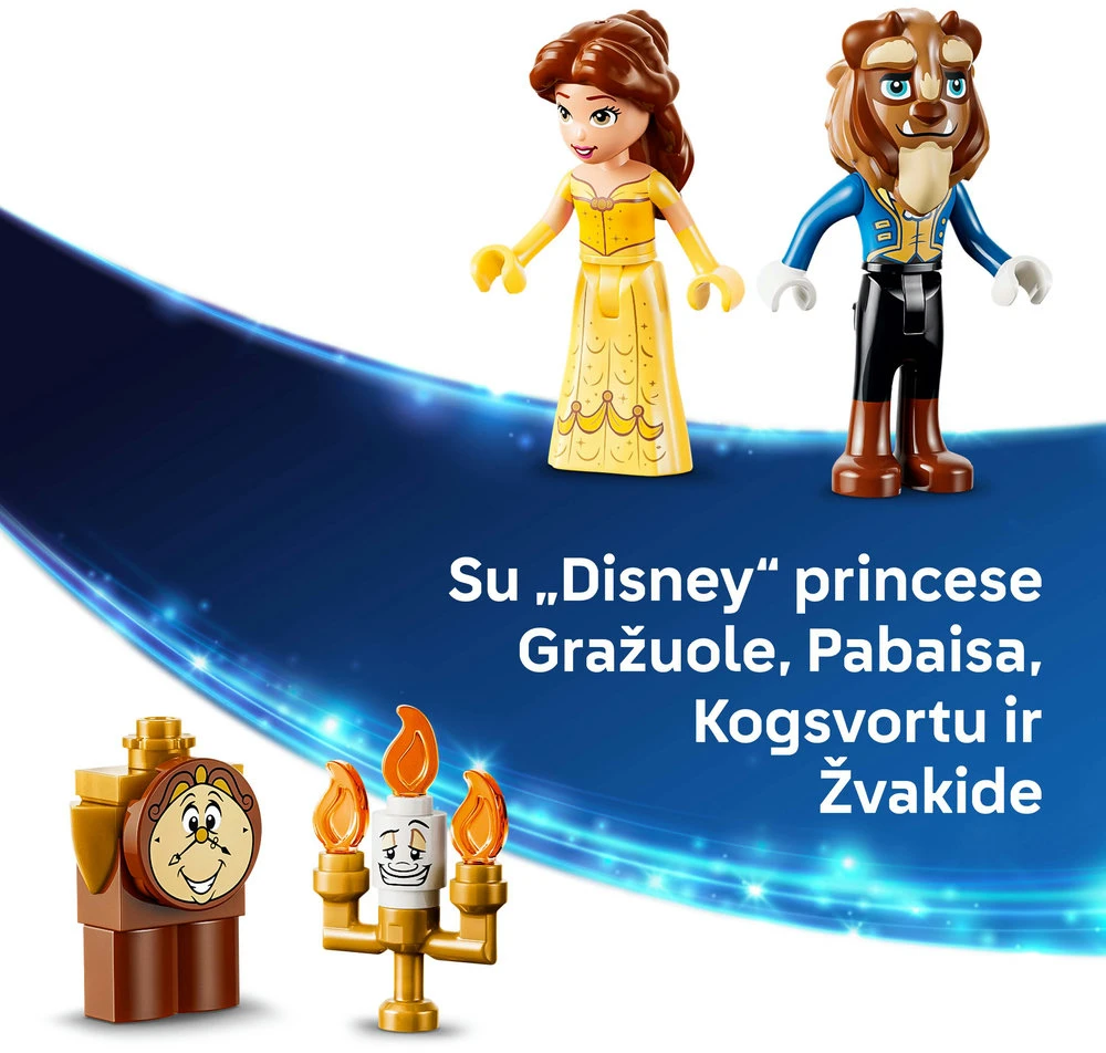 LEGO® ǀ Disney Princess Gražuolės ir Pabaisos užburtoji pilis 43289