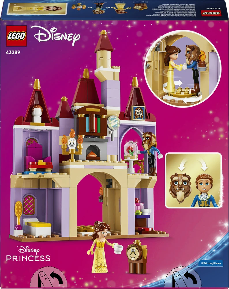 LEGO® ǀ Disney Princess Gražuolės ir Pabaisos užburtoji pilis 43289