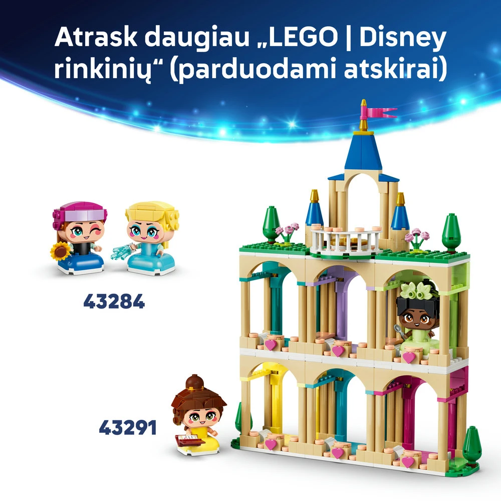 LEGO® ǀ „Disney Princess“ Mini Džasmina ir Auksaplaukė 43303