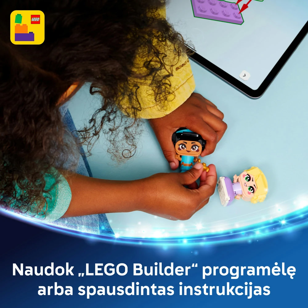 LEGO® ǀ „Disney Princess“ Mini Džasmina ir Auksaplaukė 43303