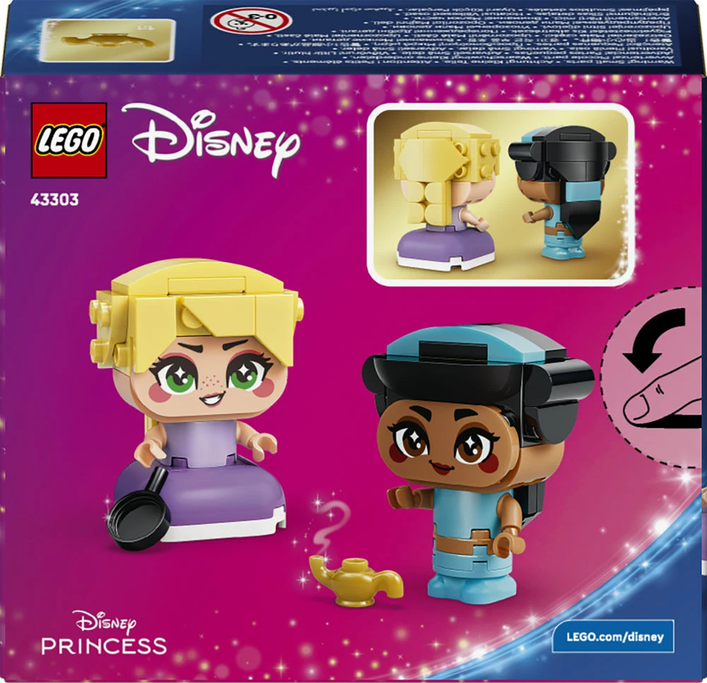 LEGO® ǀ „Disney Princess“ Mini Džasmina ir Auksaplaukė 43303