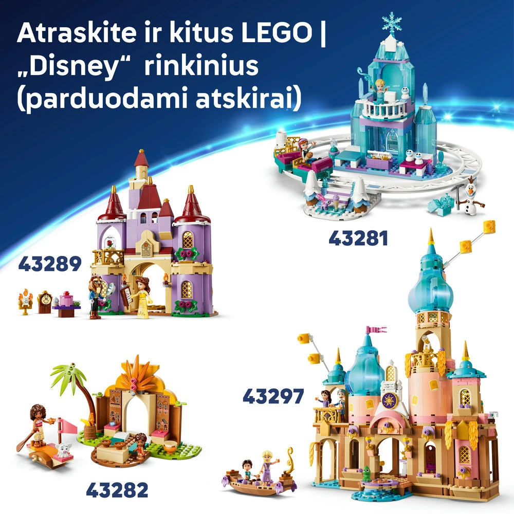 LEGO® ǀ Disney Princess Pelenės bičiulių gyvūnų pilis 43283