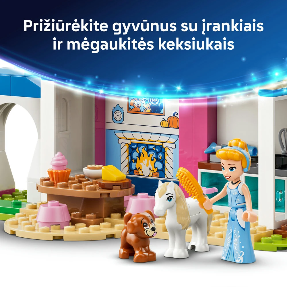 LEGO® ǀ Disney Princess Pelenės bičiulių gyvūnų pilis 43283