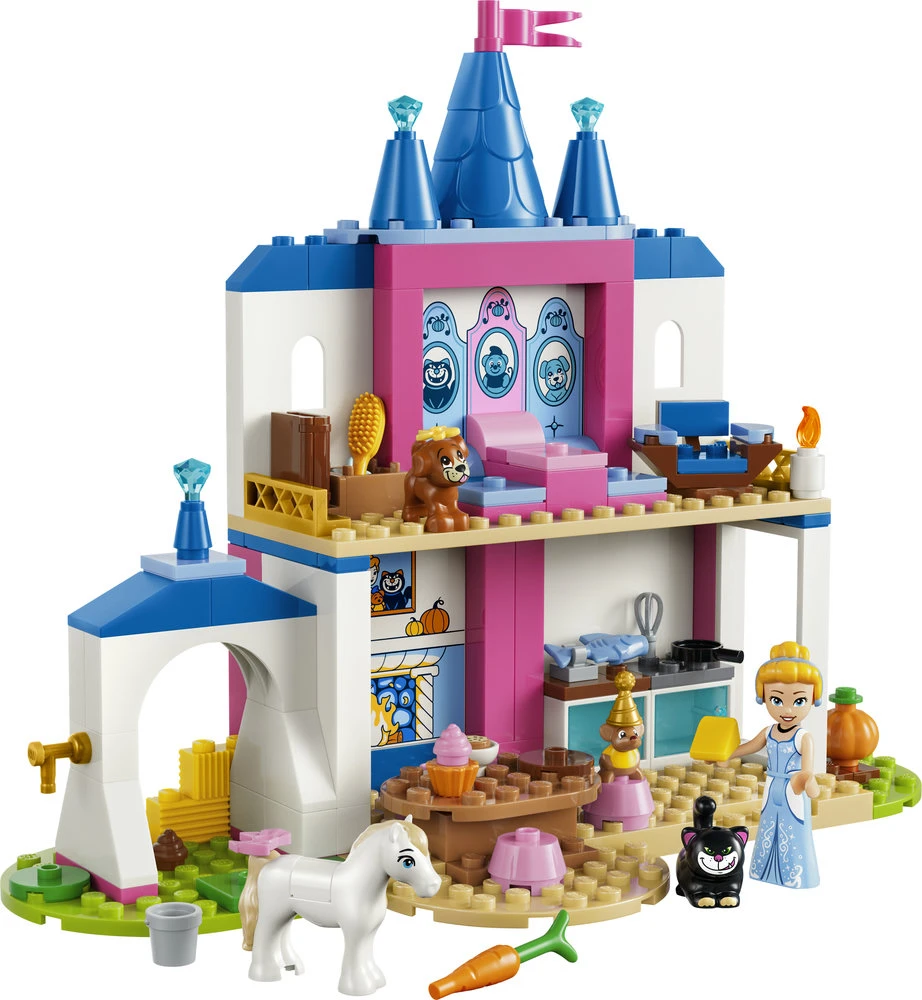 LEGO® ǀ Disney Princess Pelenės bičiulių gyvūnų pilis 43283