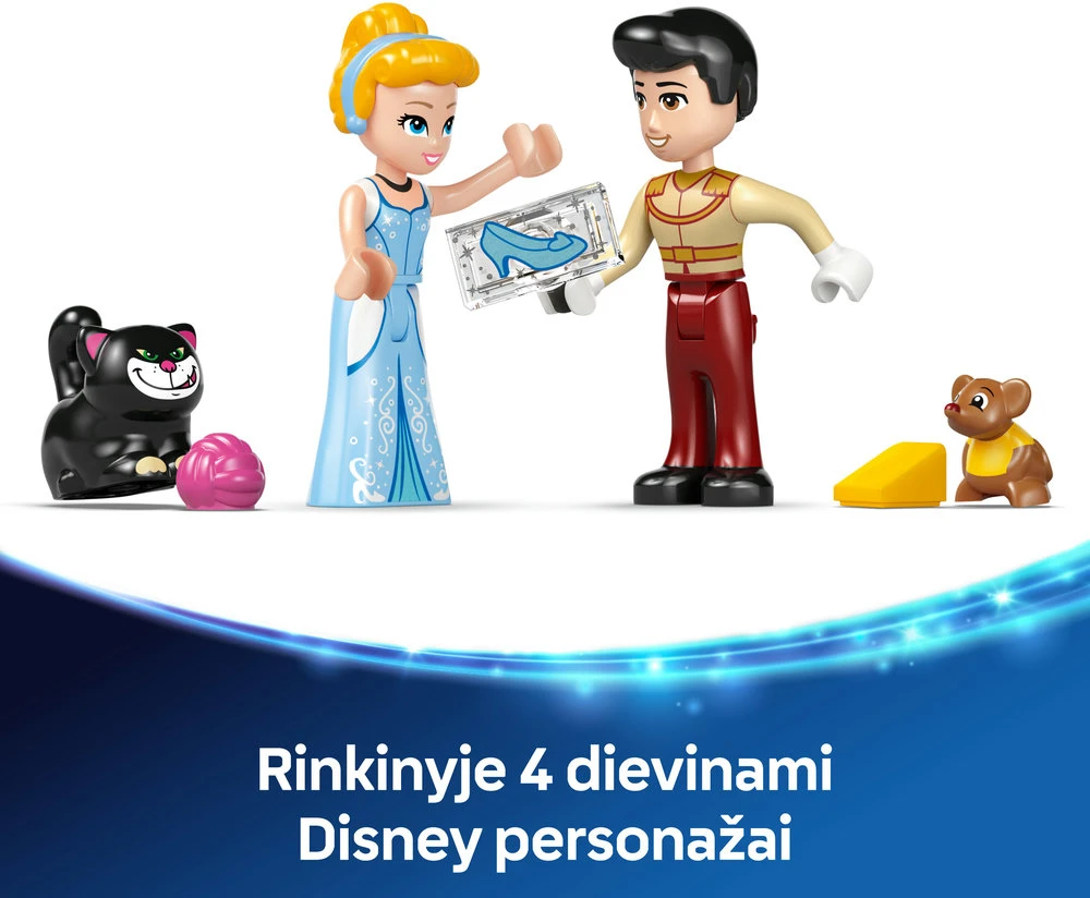LEGO® Disney Pelenės pilis ir karieta (43275)