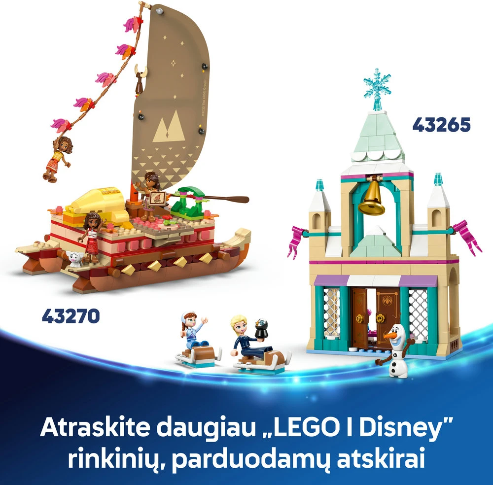 LEGO® Disney Pelenės pilis ir karieta (43275)