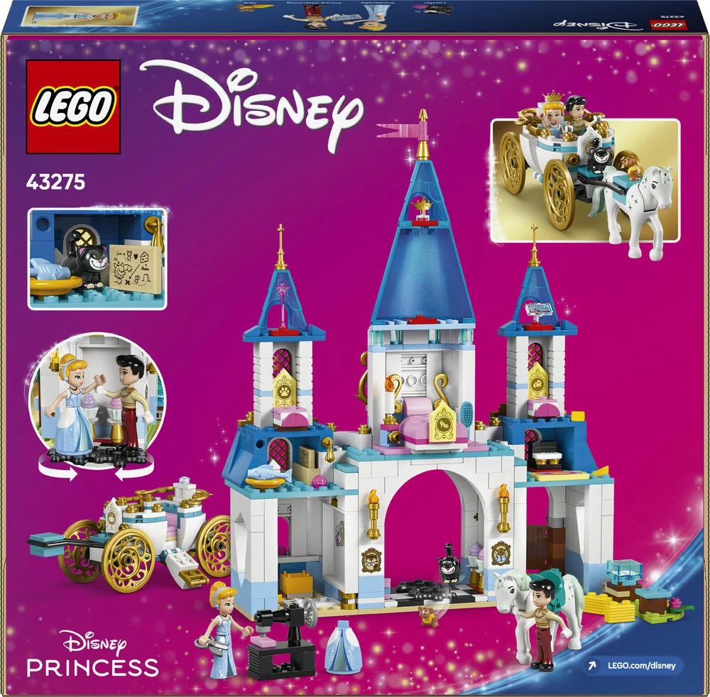 LEGO® Disney Pelenės pilis ir karieta (43275)