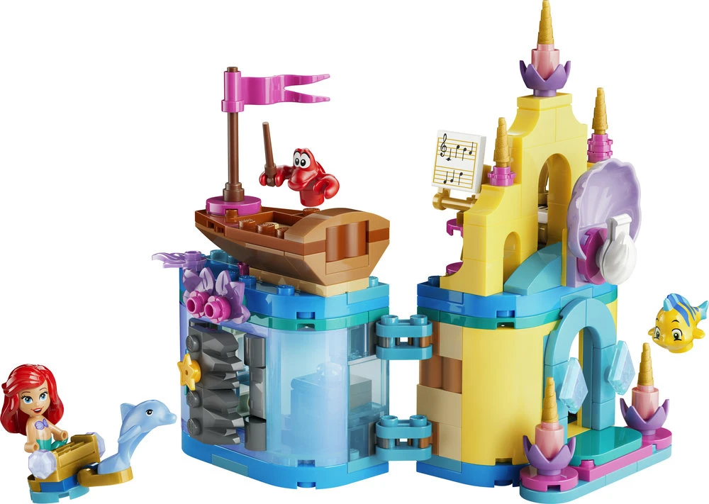 LEGO® ǀ „Disney Princess“ Stebuklingi Arielės mini rūmai 43285