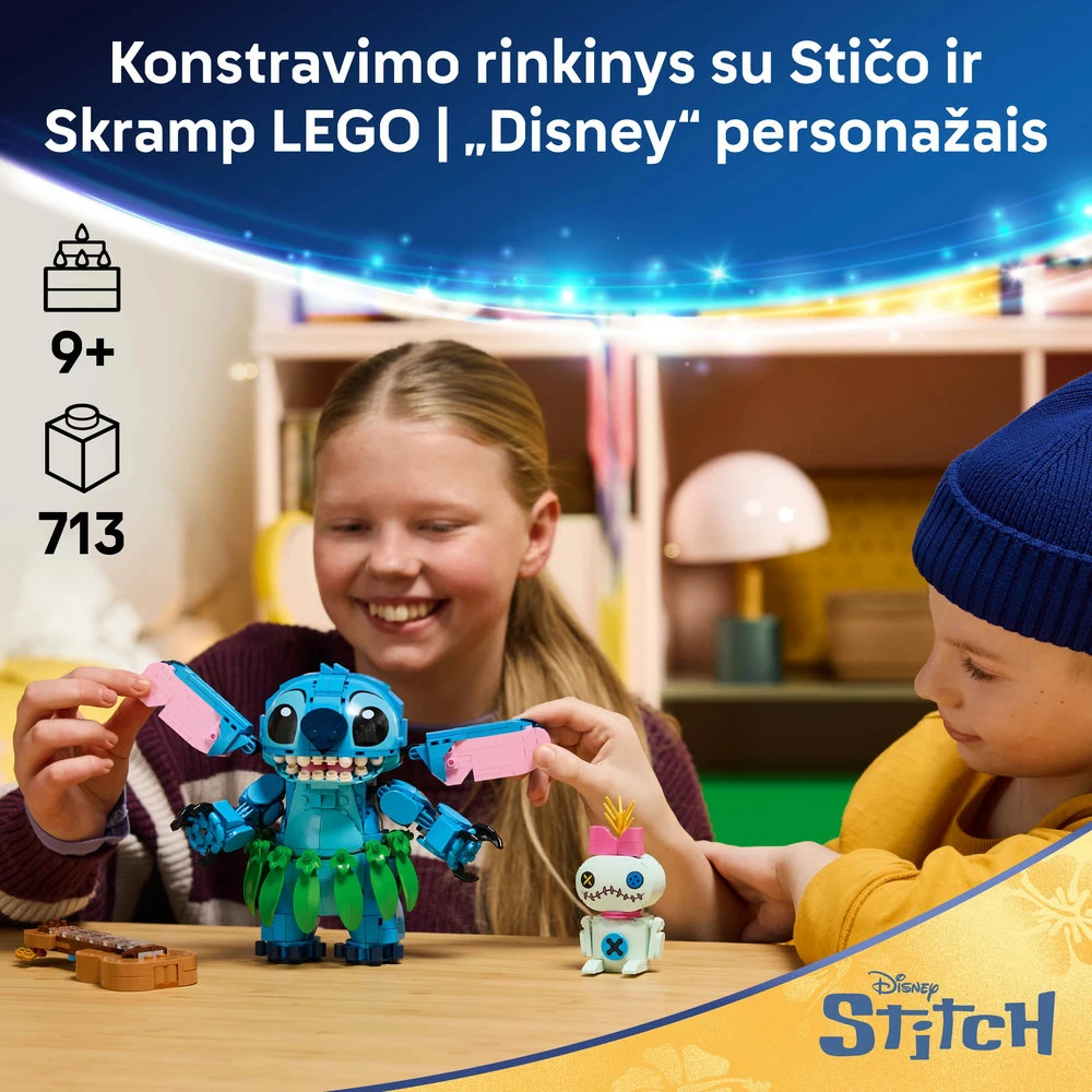LEGO® | Disney Stičas ir Skramp Konstravimo rinkinys 43296