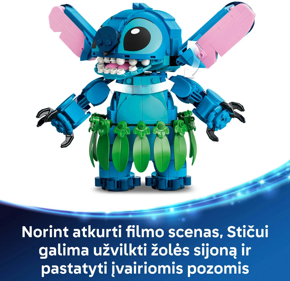 LEGO® | Disney Stičas ir Skramp Konstravimo rinkinys 43296