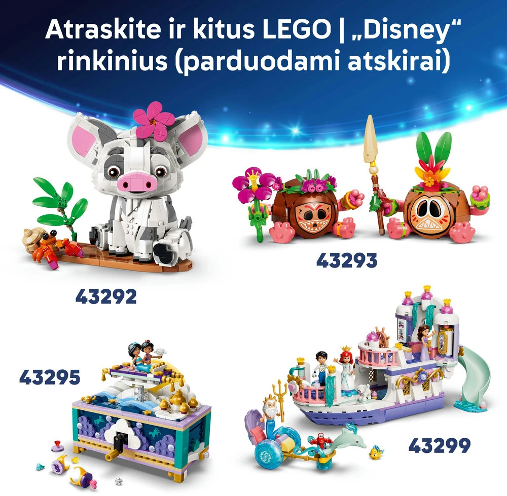 LEGO® | Disney Stičas ir Skramp Konstravimo rinkinys 43296