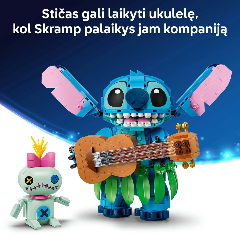 LEGO® | Disney Stičas ir Skramp Konstravimo rinkinys 43296