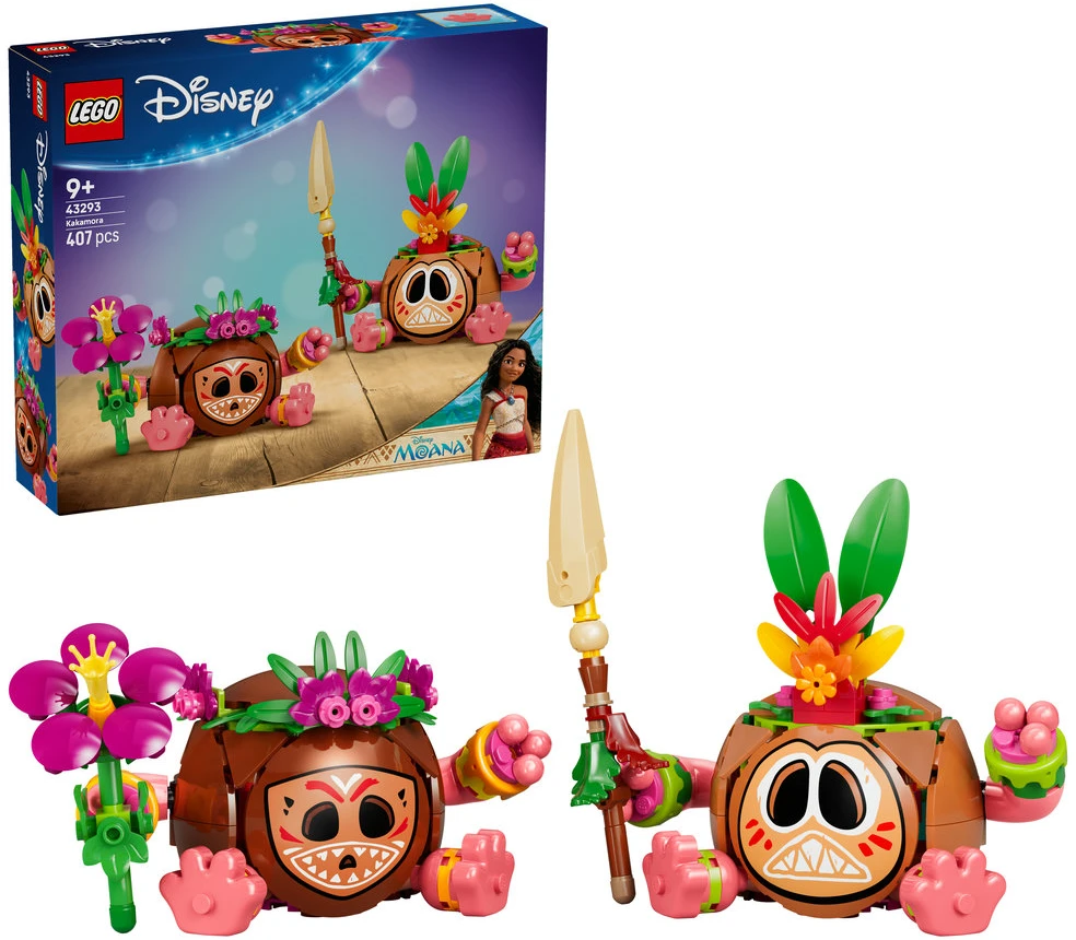 LEGO® | Disney Vajana Kakamoros Konstravimo žaislas 43293