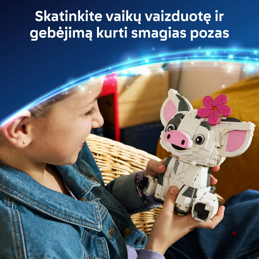 LEGO® | Disney Vajana Pua Konstravimo žaislas, dekoras 43292