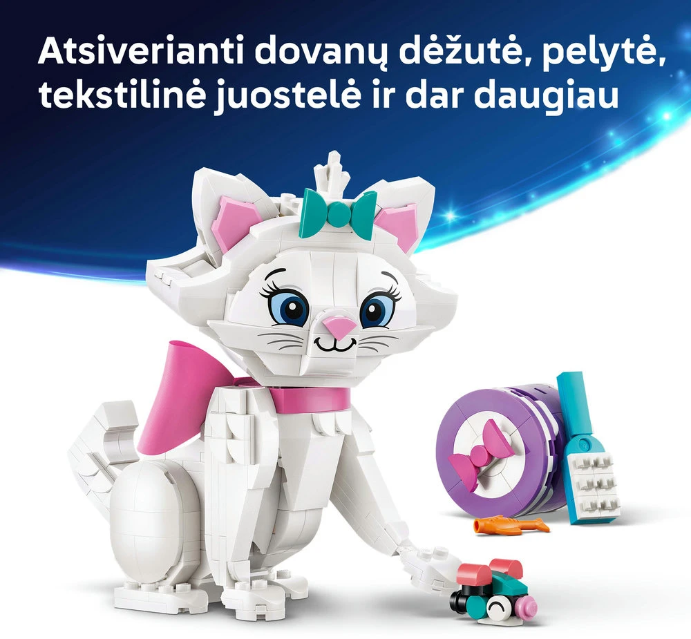 LEGO® ǀ „Disney“ Žavioji Merė iš filmo Aristokatės 43286
