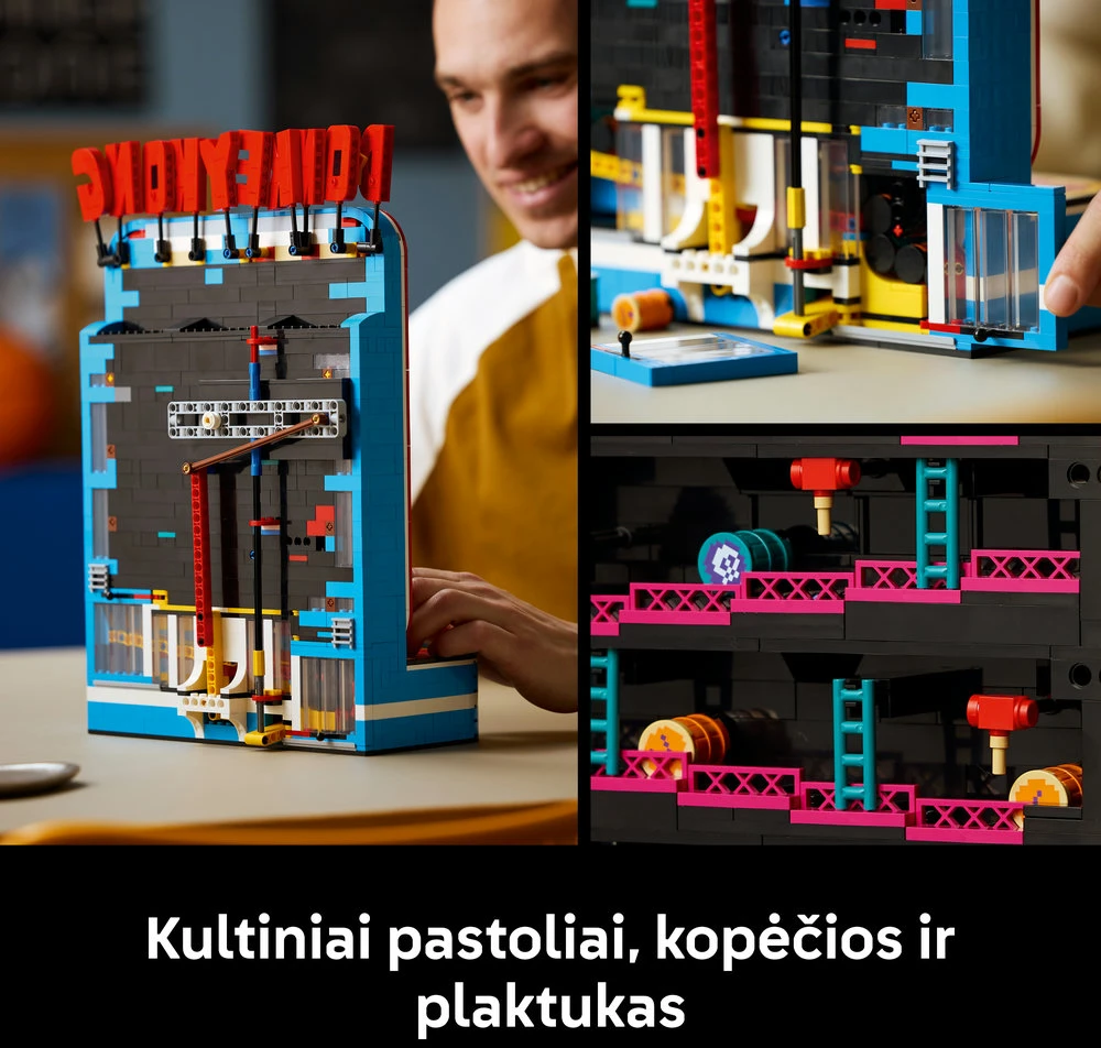 LEGO® „Donkey Kong™“ žaidimų automatas Rinkinys 72051
