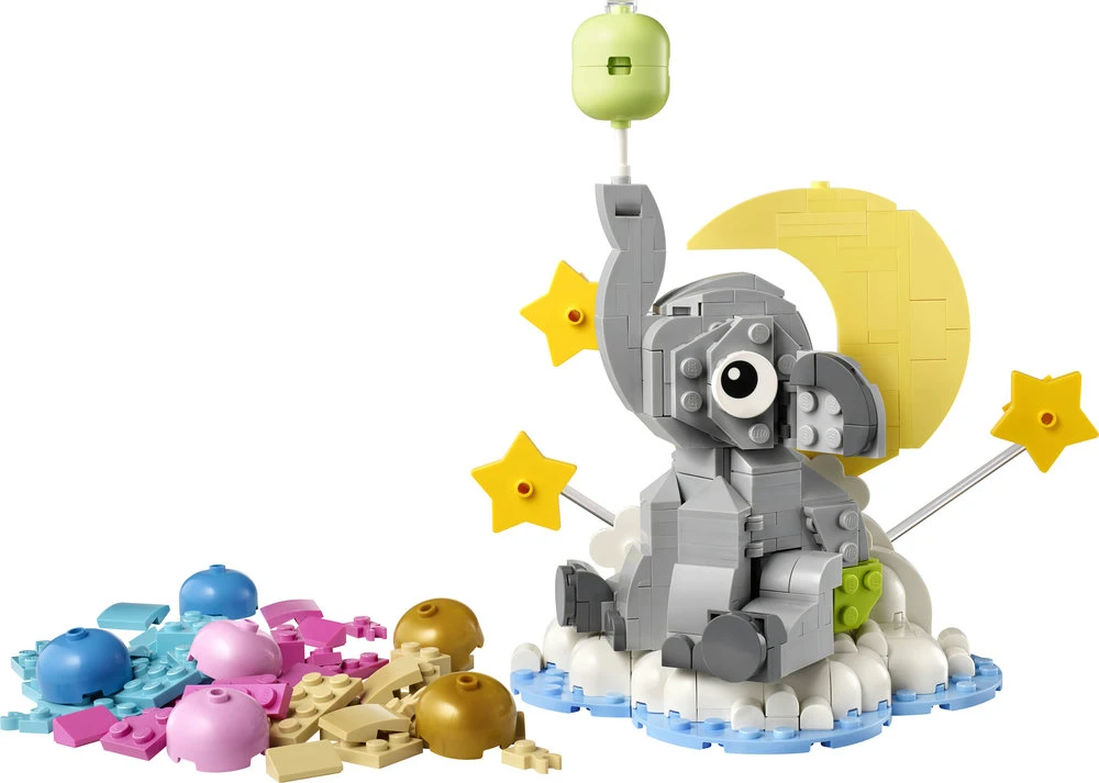 LEGO® drambliukas danguje Eksponuojama dovana naujiems tėvams 40814