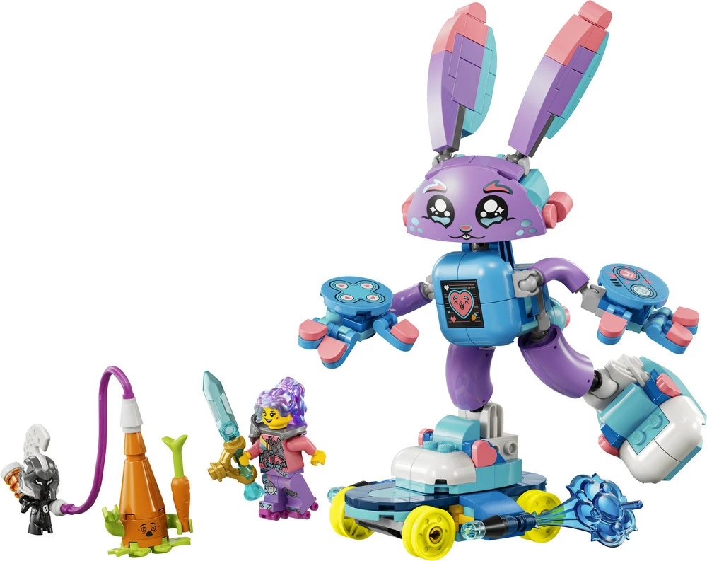 LEGO® DREAMZzz Izzie ir žaidimų triušiukas Bunchurro (71490)