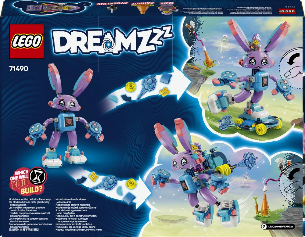 LEGO® DREAMZzz Izzie ir žaidimų triušiukas Bunchurro (71490)