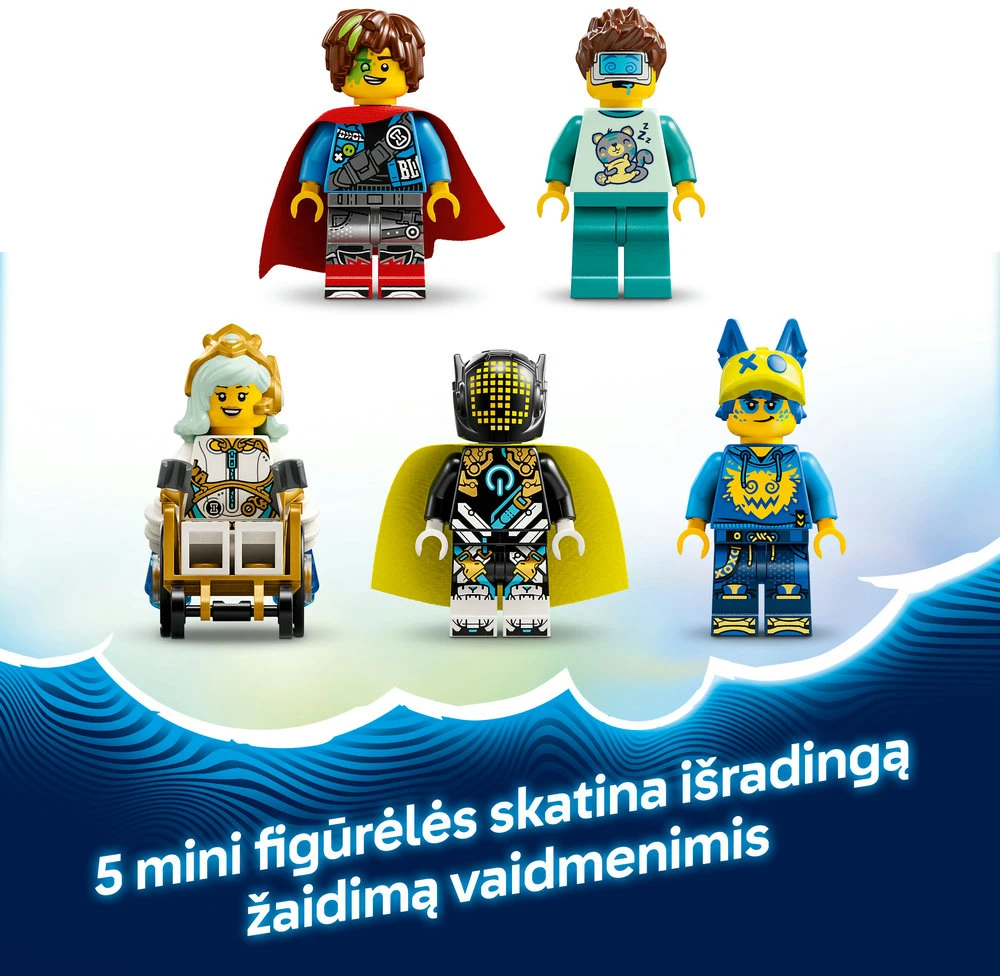 LEGO® DREAMZzz™ Košmariškas ryklių povandeninis laivas 71500