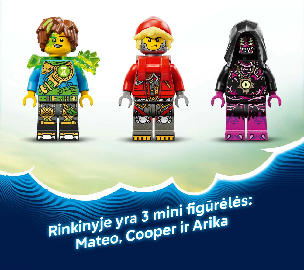 „LEGO® DREAMZzz™“ Košmarų skorpionas-ekskavatorius 71513
