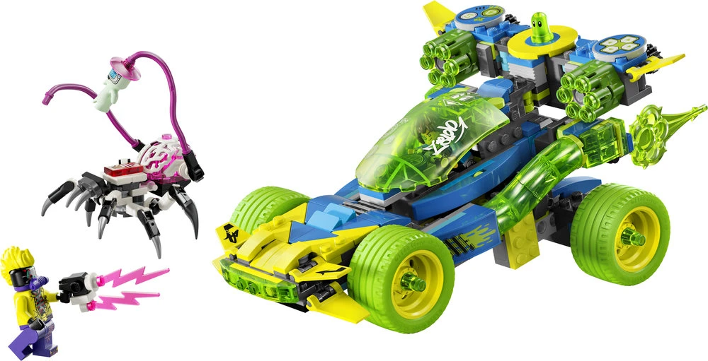 LEGO® DREAMZzz Mateo ir Z-Blob lenktyninis veiksmo automobilis (71491)