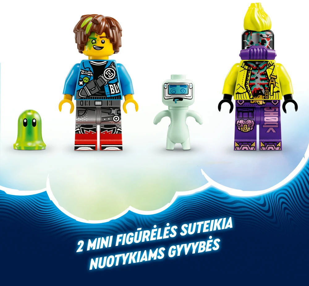LEGO® DREAMZzz Mateo ir Z-Blob lenktyninis veiksmo automobilis (71491)