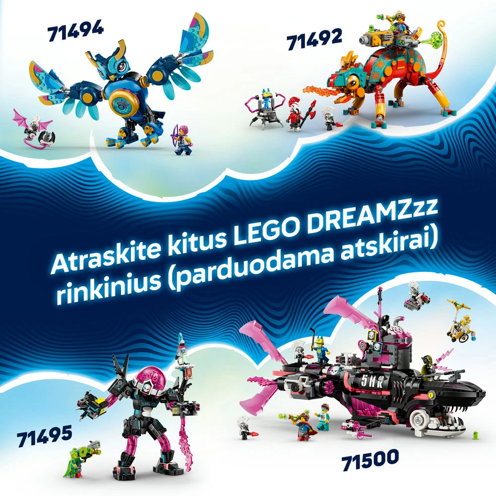 LEGO® DREAMZzz Mateo purškiamų dažų sunkvežimis (71499)