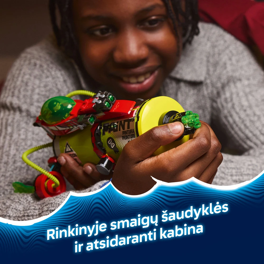 LEGO® DREAMZzz Mateo purškiamų dažų sunkvežimis (71499)